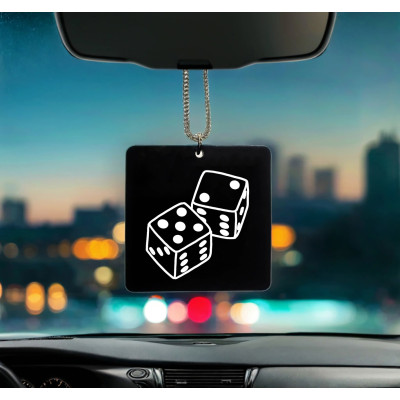 Zar Desenli Kişiye Özel İsimli Pleksi Dikiz Ayna Süsü